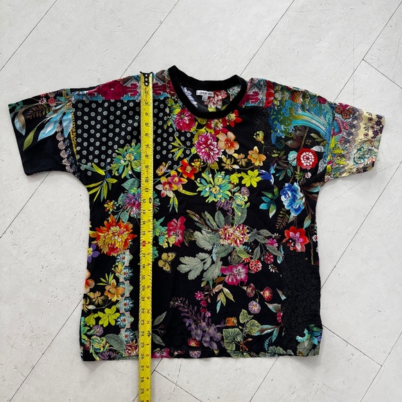 Johnny Was Silk Pajama Set - Picture 3 of 10